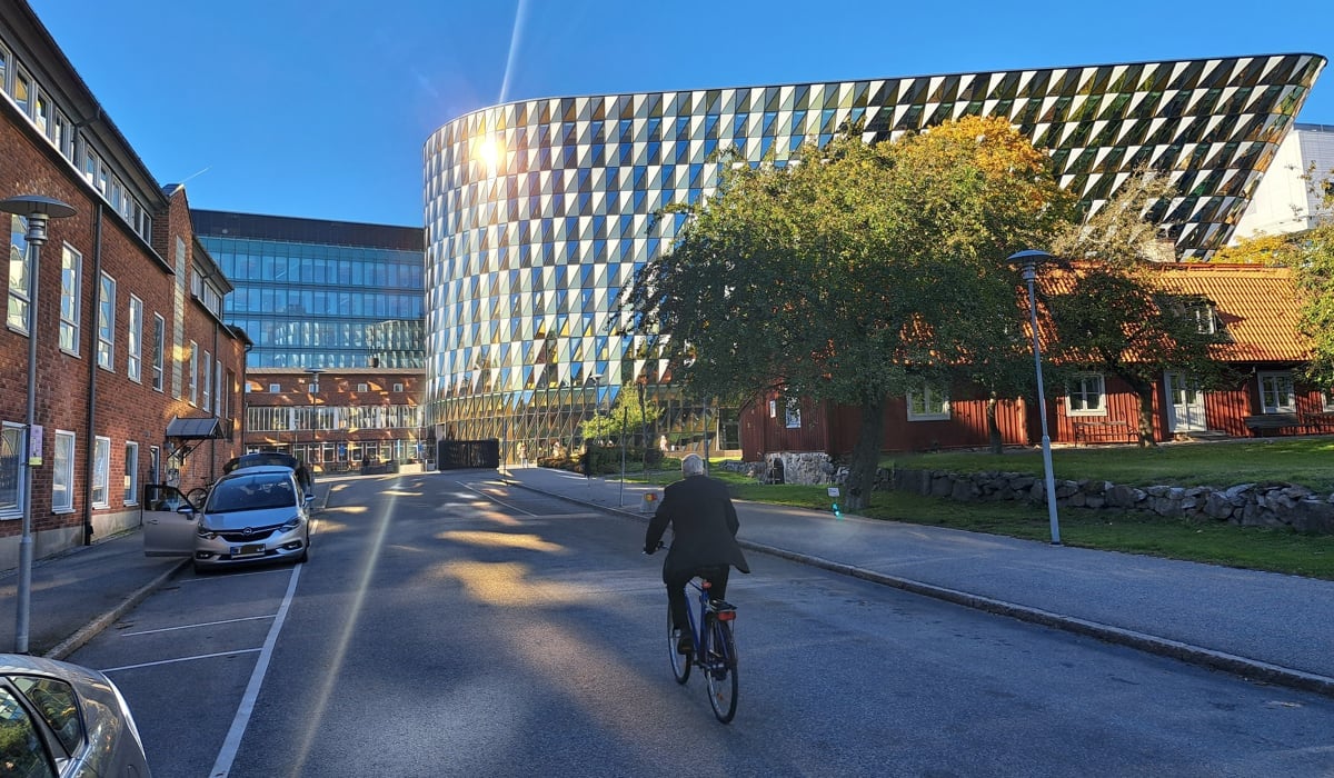 Aula Medica-huset vid Karolinska institutet