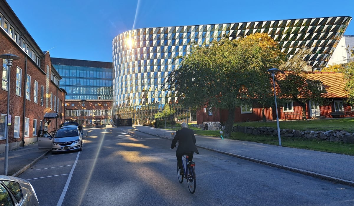 Aula Medica-huset vid Karolinska institutet